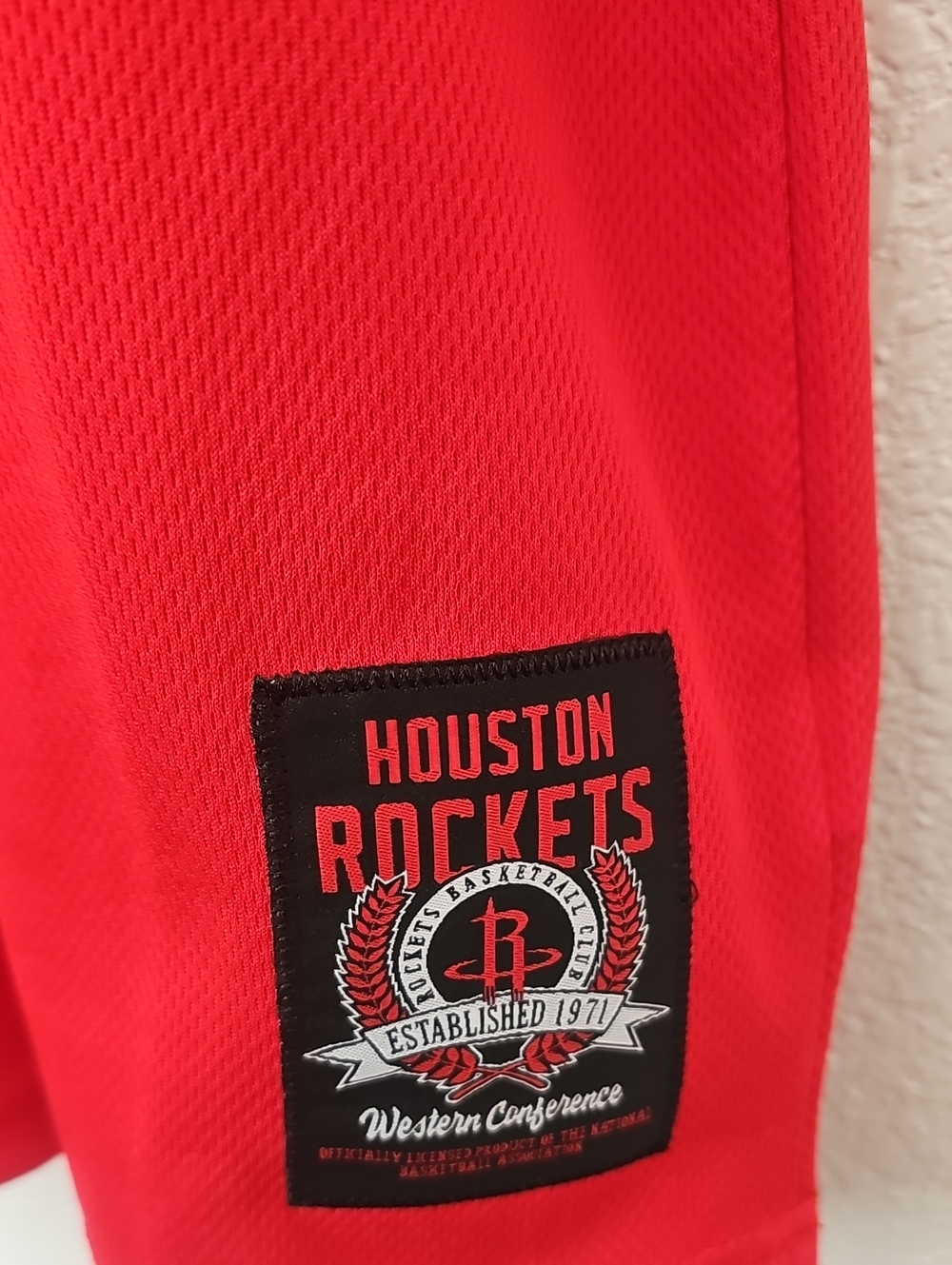 Ultra Game Houston Rockets Red Jersey. - Picture 4 of 8